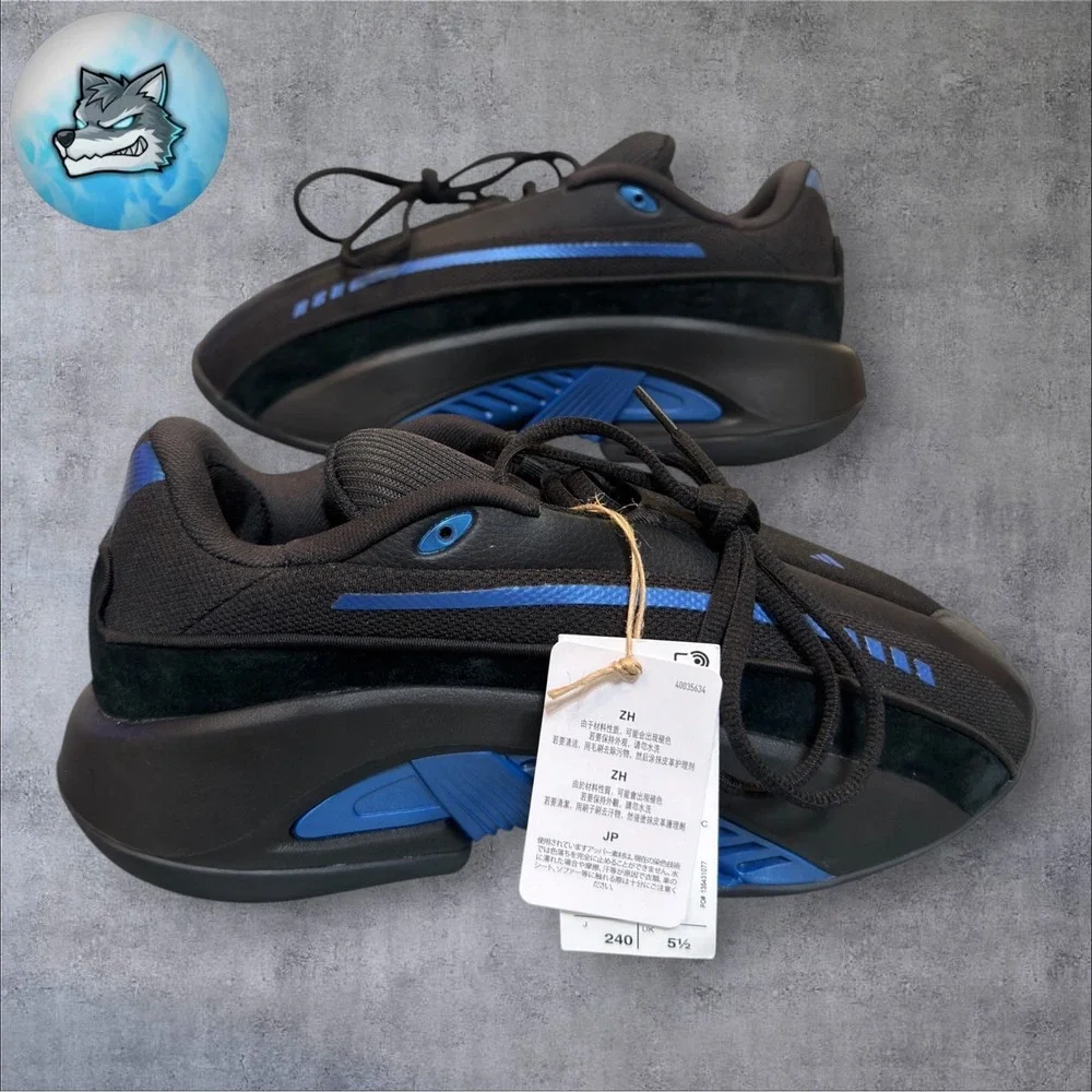 Adidas Mad IIInfinity Men's Size 6 Shoes Core Black Dark Marine Carbon JI0395